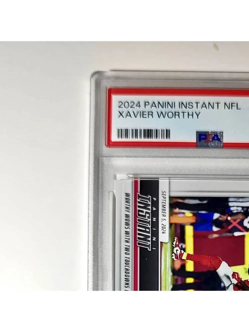 Xavier Worthy Rookie 2024 Panini Instant NFL #23 PSA 10 Gem Mint